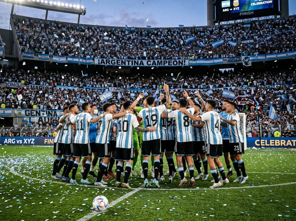 L'Argentine championne du monde en titre défend son trophee au Mondial 2026
