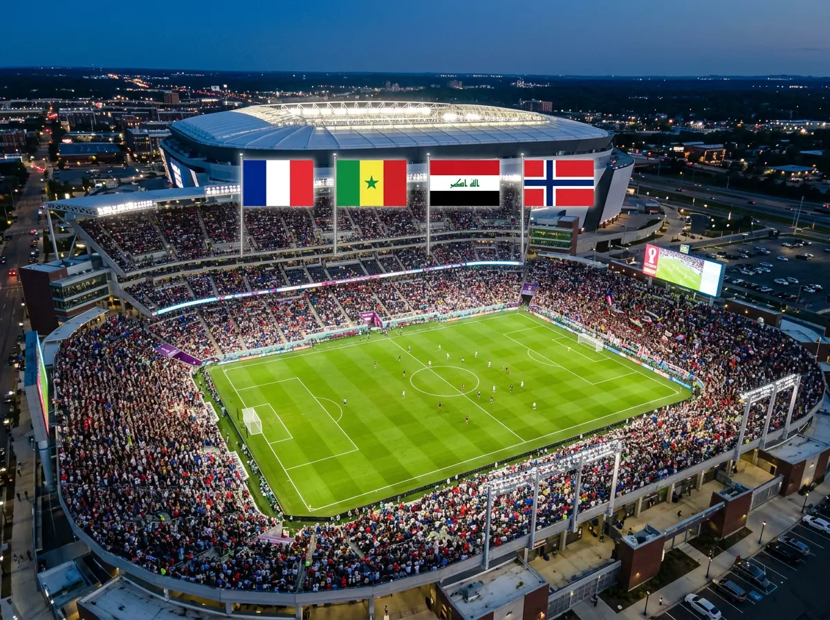 Composition du groupe I de la Coupe du Monde 2026 avec la France, le Sénégal, l'Irak et la Norvège