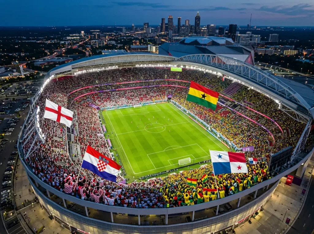 Composition du groupe L de la Coupe du Monde 2026 avec l'Angleterre, la Croatie, le Ghana et le Panama
