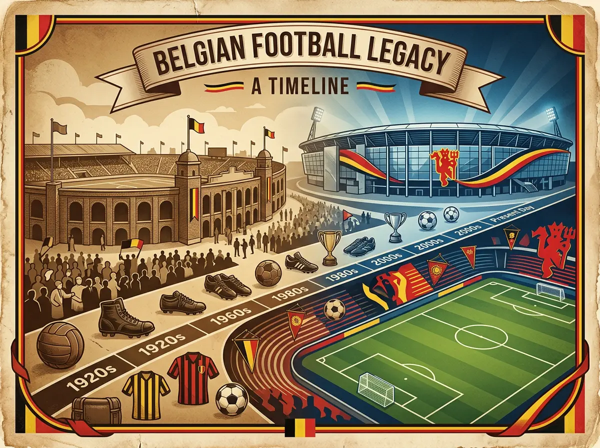 Histoire des Diables Rouges en Coupe du Monde