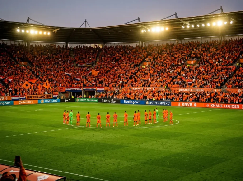 L'équipe des Pays-Bas Oranje qualifiée pour la Coupe du Monde 2026