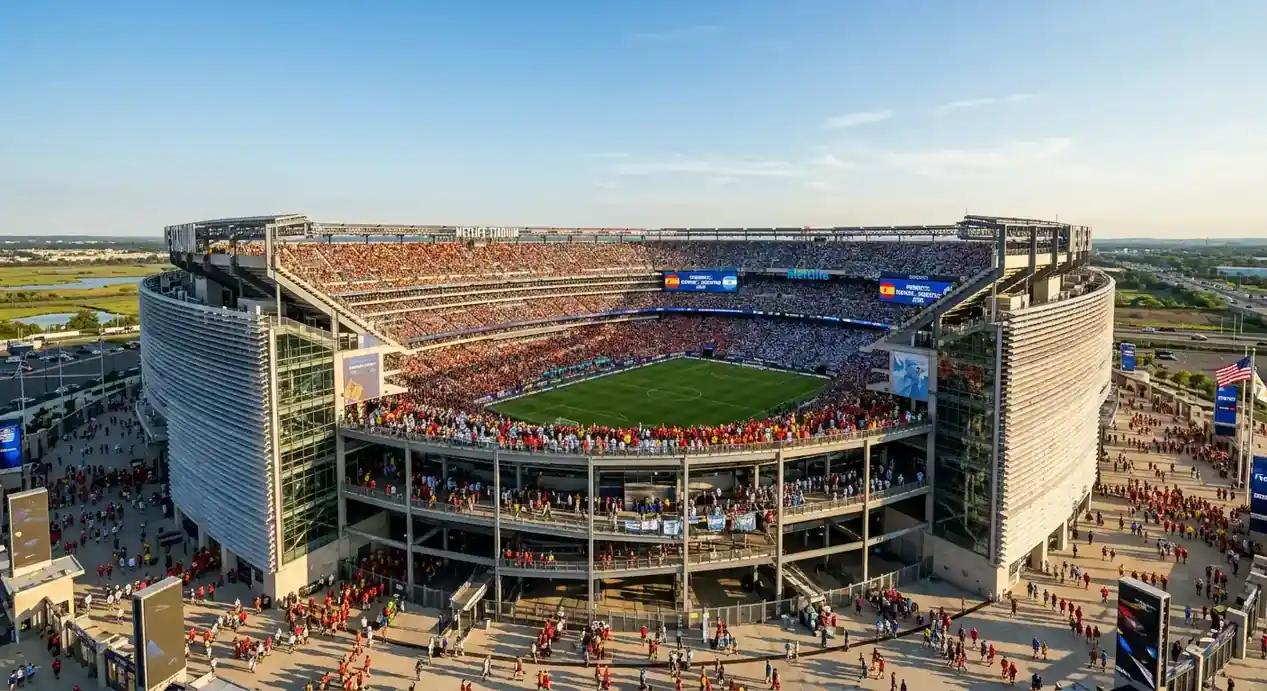 Le MetLife Stadium d'East Rutherford, lieu de la finale 2026